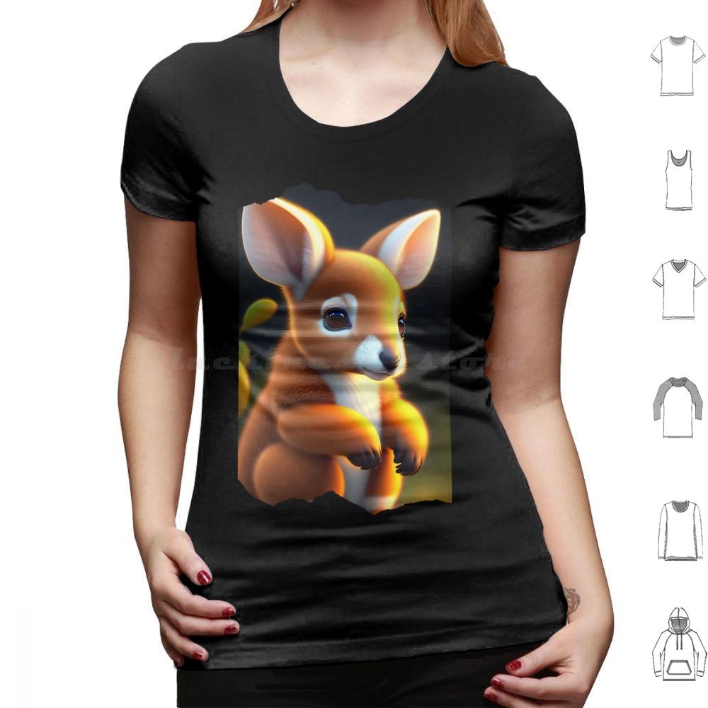 Cute Animals  Animal  Animals  Legendary Animals  Cute Kango T Shirt 6xl Cotton Cool Tee Animals Cute Animal Legendary Kango