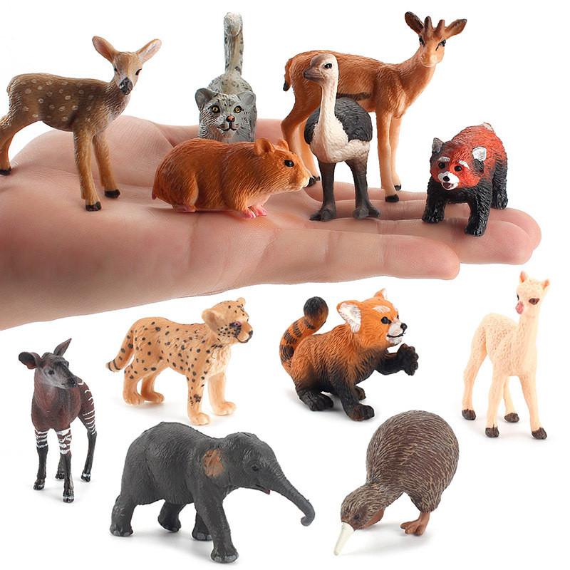 Cheetah Animal Model Collection Pvc Mini Figures For Dioramas And Home Decor