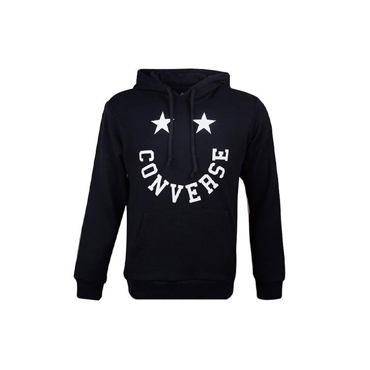 Converse Men s Graphic Pullover in Converse Black 10018351-A03 M