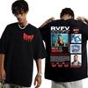 Rap Singer RVFV Eltibur Ó N Tour Pattern Pure Cotton Printed Tshirt Highquality Retro Oversized Y2K Top for Men  Women
