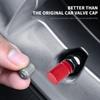 4Pcs Premium Tire Valve Stem Caps with O Rubber Seal, Universal Dustproof Car Air Stem Covers for Cars Bikes & All Vehicles