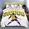 "Ronaldo figure and SIUUU." Bedding sets Duvet cover sets Duvet covers Pillowcases(1 * Duvet Cover 2 * Pillowcases, without duvet insert)