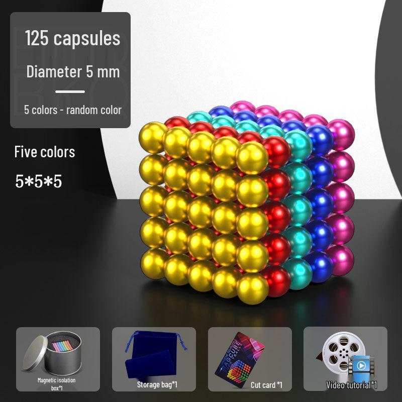 Buck Ball 1000: Magnetic Balls & Sticks Educational Set for Decompression & Creativity