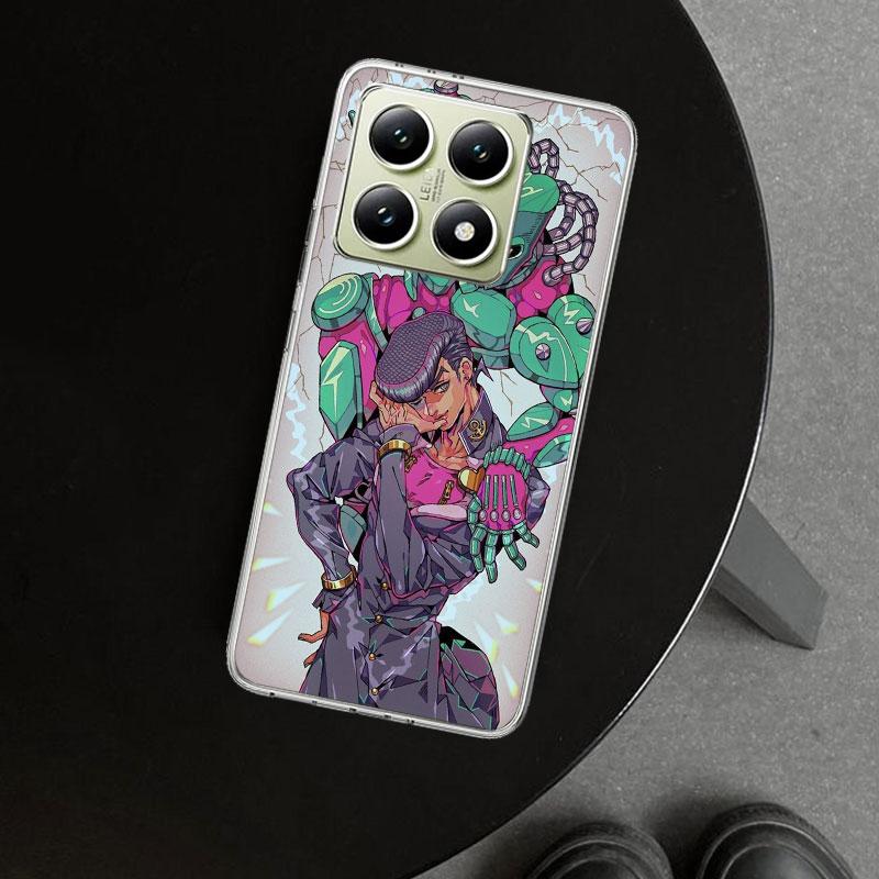 JoJo Adventure Higashikata Josuke Phone Case Cover for Xiaomi Redmi Note 15 14 13 12 11 Pro Plus 14S 12S 11S 11T 11E 10S 10 Cust