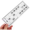 1set Wooden Bingo Game Interactive Family Gathering Bingo Cards Design and Portable for Fun Parties and Gatherings and Chess