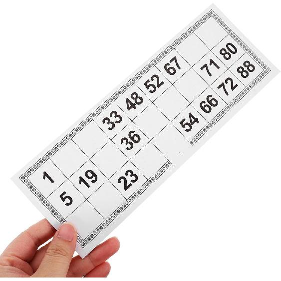 1set Wooden Bingo Game Interactive Family Gathering Bingo Cards Design and Portable for Fun Parties and Gatherings and Chess