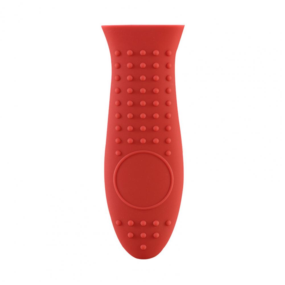 Silicone Pot Handle Sleeve Non-slip Silicone Pot Handle Cover for Heat Insulation Grip On Steamer Casserole Pans for Home