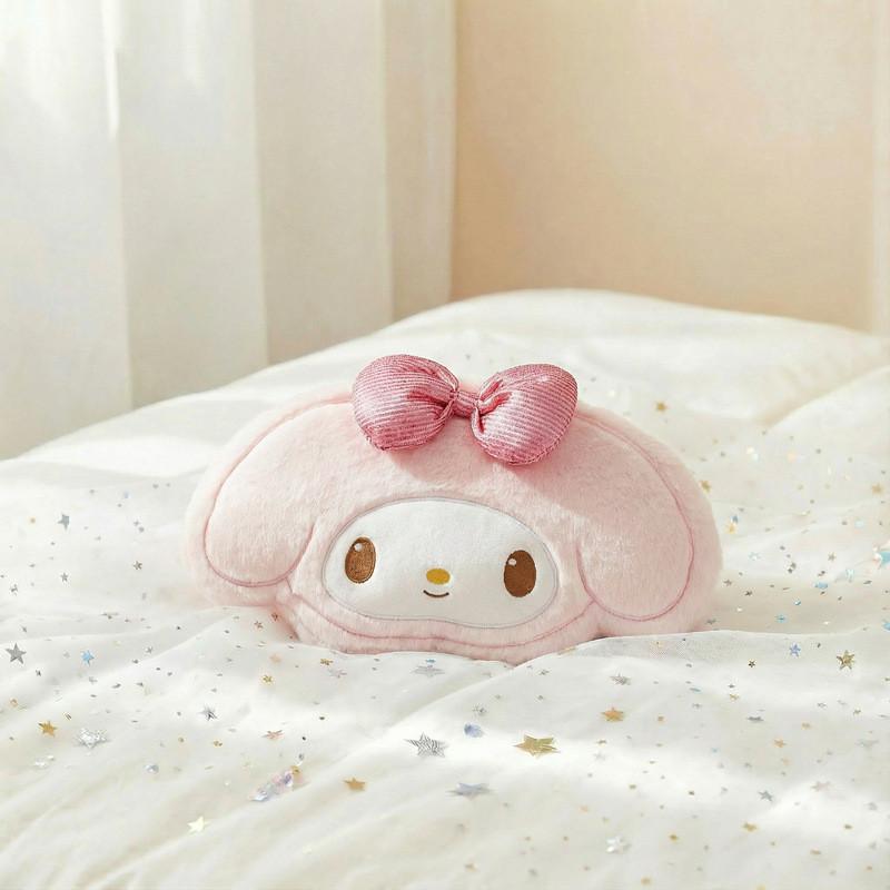 Hello Kitty Car Seat Set Plush Pillow Blanket Seatbelt Shoulder Strap For Kids