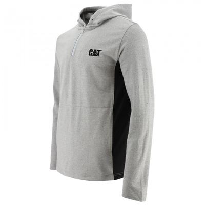 Mens Coolmax Quarter Zip Hoodie