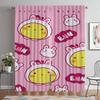 Tricky Biddy Blackout Curtains for Living Room Tulle for Bedroom Home Interior Curtains 2 Pieces Shades Halloween Decoration