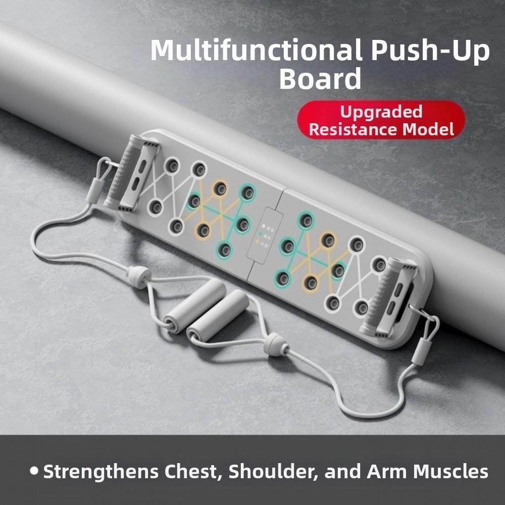 Portable Chest Press Rack Foldable Push Up Board Set Chest Workout Push-Up Stand  Home Gym
