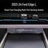 L6F: Docking station and USB expansion converter with smart fast charging for Ford Edge L.
