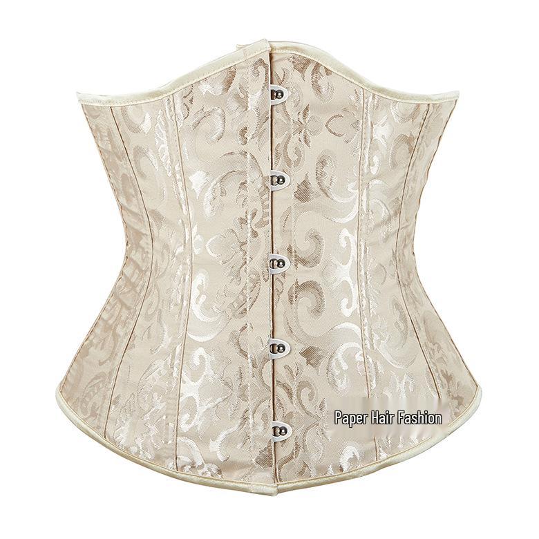 European & American Court Corset Shaping Vest: Women's Wedding Waist Cincher Functional Shapewear