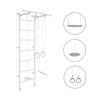 Wall Bars For Kids Vanilia 