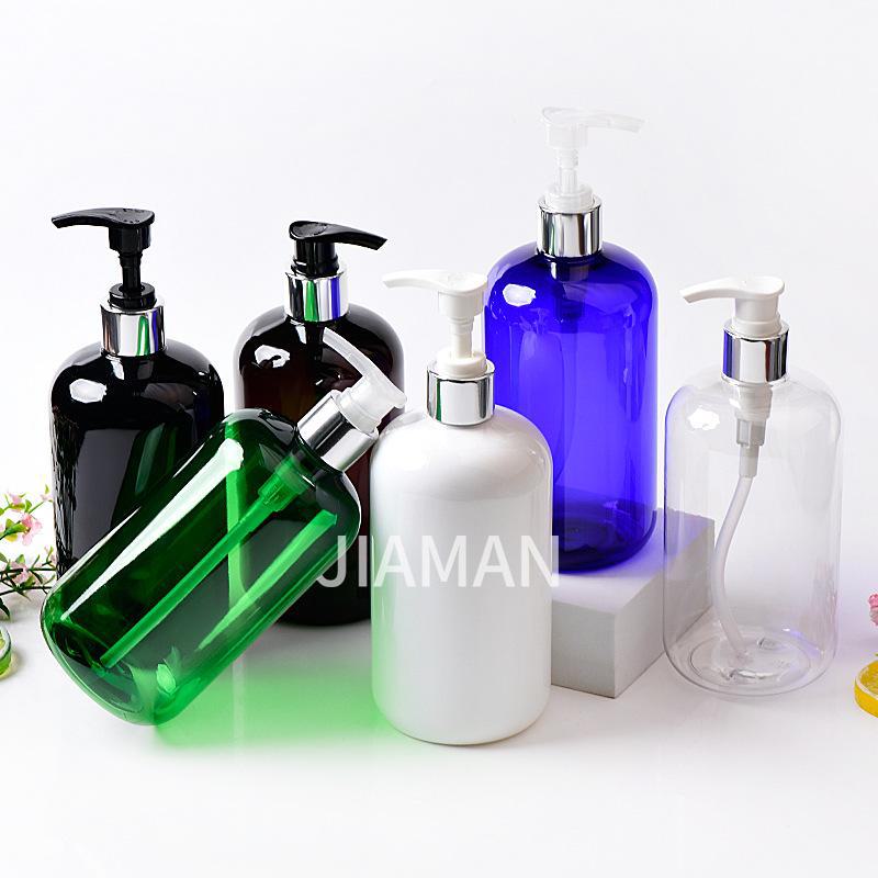 500ml Large Capacity Press-type Empty Bottle for Shampoo, Shower Gel, or Hand Soap