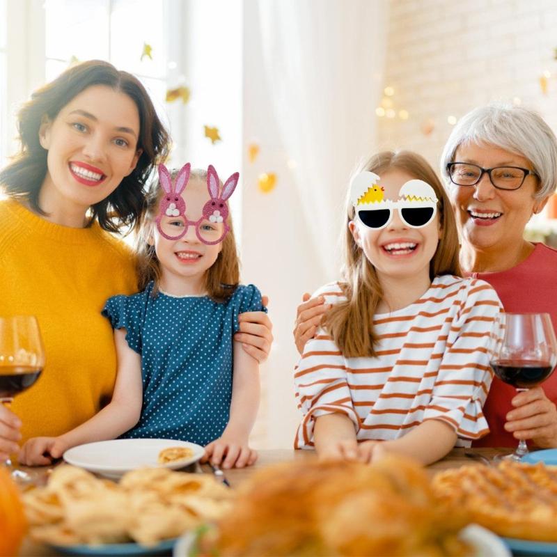 Cartoon Glasses Frame Easters Eyeglasses Children Funny Party Cosplay Cartoon Eyeglasses Easters Costume Decors Props