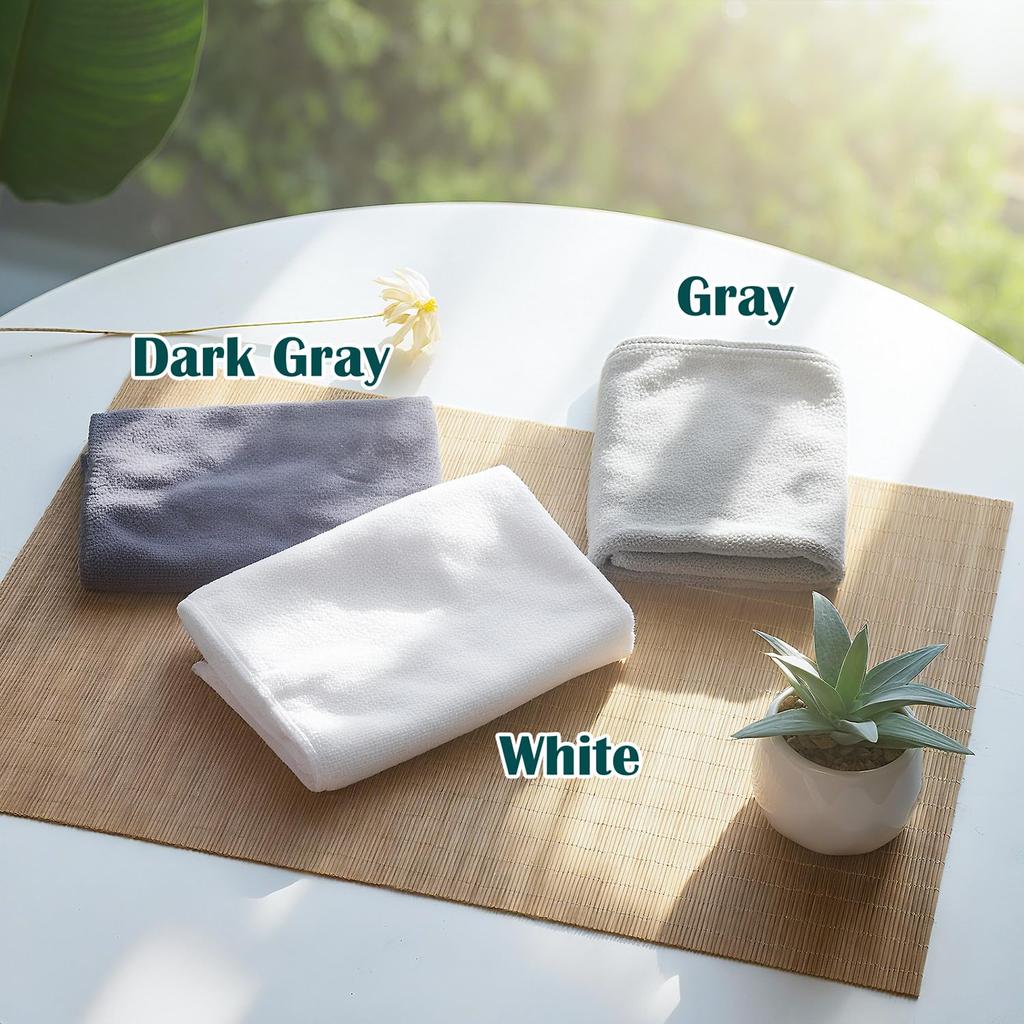VKCHEF Kitchen Kitchen Hand Dishcloths with Kitchen Set of 10 Dark Gray 4 Towels, Cloths, Dishcloths, Towels, Dishcloths, Loops, Quick-Drying Towels,
