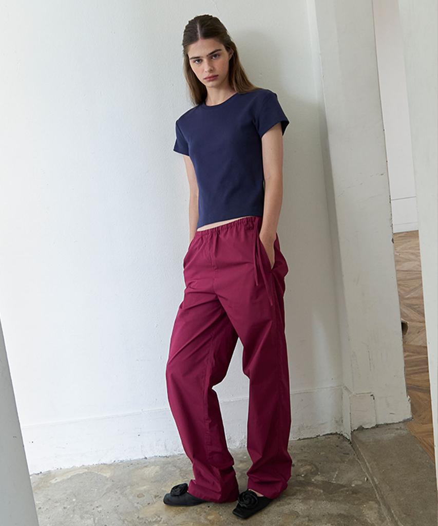 Eine Cotton Strap Pants (Brown)