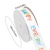 Craft Ribbon 1 Inch X 20 Yards Wreath Strap Bow Ribbon For Birthday Kindergarten School Bouquet Flower Craft Decoration