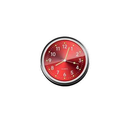 Fiegcit Car Dashboard Clock Car Mini Auto Clock Car Clock Refit Interior Bright Quartz