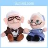 Adorable Juguete de Peluche Bastón para el Abuelo Frederickson de 8 Pulgadas Muñeco de Peluche de Dibujos Animados