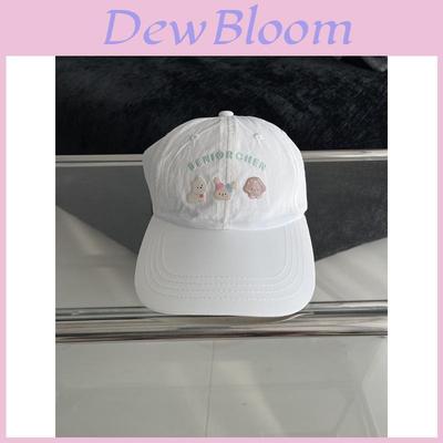 Baumwoll-Baseballkappe mit gestickten Buchstaben für Frühling Sommer Sonnenschutz
