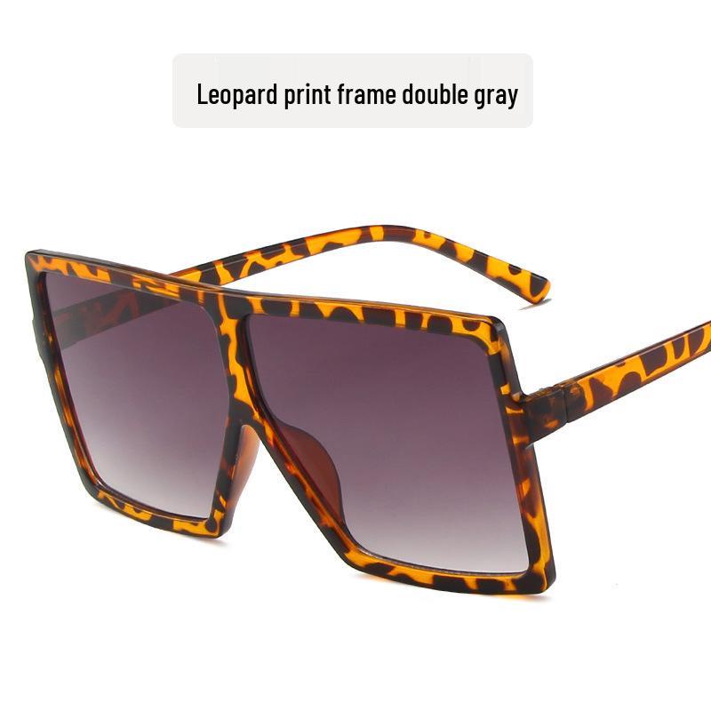 Stylowe Damskie Okulary Przeciwsłoneczne w Kwadratowej Oprawce z Metalowymi Zawiasami - Modny Europejski i Amerykański Design
