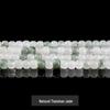 8/10mm Natural Tianshan Jade Old Shape Beads - Ice Jade Stone Apple Beads for DIY Jewelry
