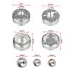 Accumulator Piston Kit for 4L60E 4L65E 4L70E Transmission  Pinless Accumulators Forward, 1-2, and 3-4
