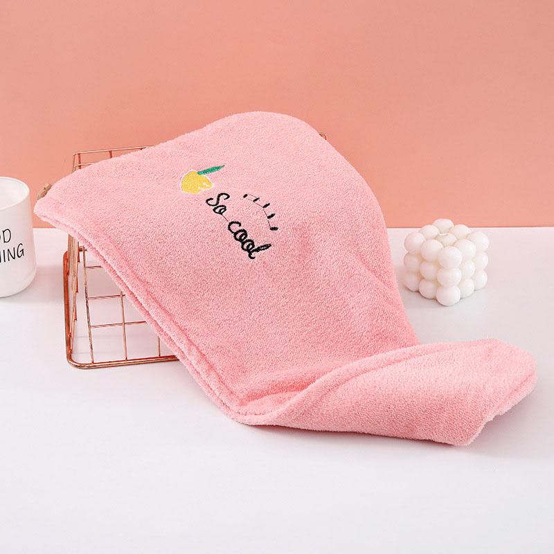 Hair Drying Hat Long Hair Quick-Dry Towel Women Bath Hat Solid Towel Cap Bathroom Super Absorption Turban Hair Drying Cap