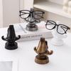 Creative Sunglasses Display Stand Funny Nose Resin Sculpture Eyeglasses Stand  Photography Props