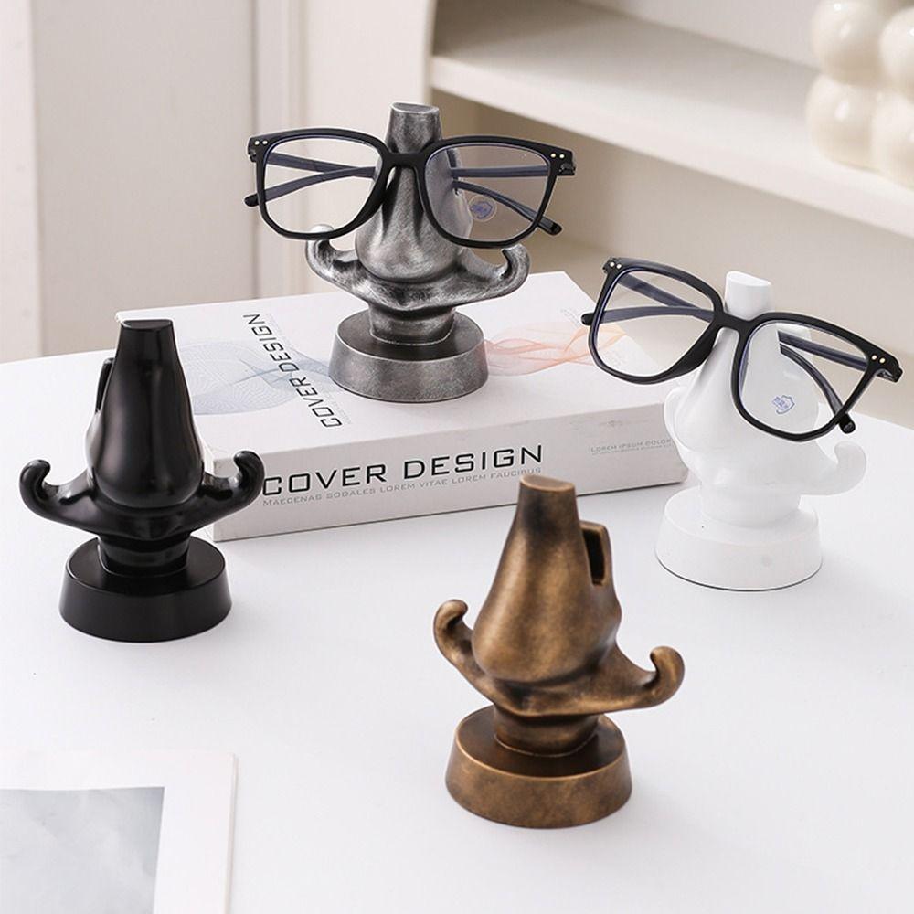 Nose Shape Sunglasses Display Stand Creative Nose Resin Sculpture  Photography Props