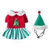 Polyester Shark Design Cross-border New Christmas Halloween Transformation Costume for Small Medium-Sized Dogs All Seasons