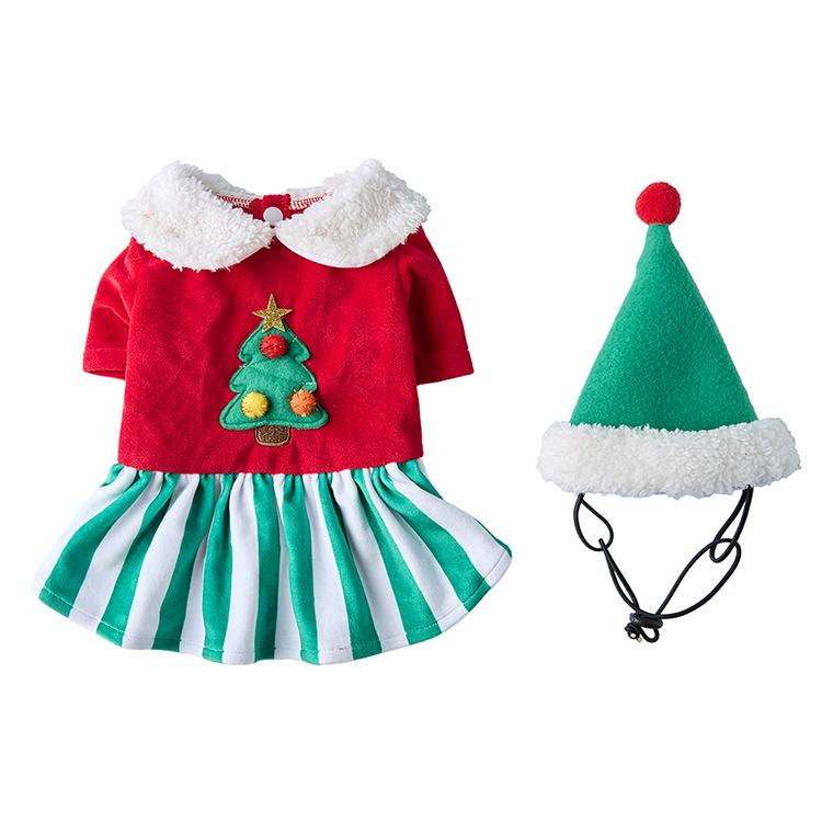 Polyester Shark Design Cross-border New Christmas Halloween Transformation Costume for Small Medium-Sized Dogs All Seasons