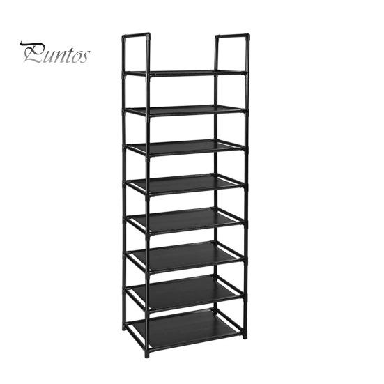 Shoe Rack with Dustproof Cover High Stability Strong Load-bearing Easy Assembly Multi-tier Shoe Cabinet Storage Rack