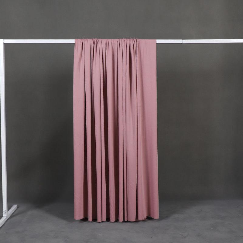 5/10M Milk Silk Stretch Fabric Wedding Arch Drapes Wedding Backdrop Curtain for Stage Banquet Birthday Party Sheer Drapery Decor