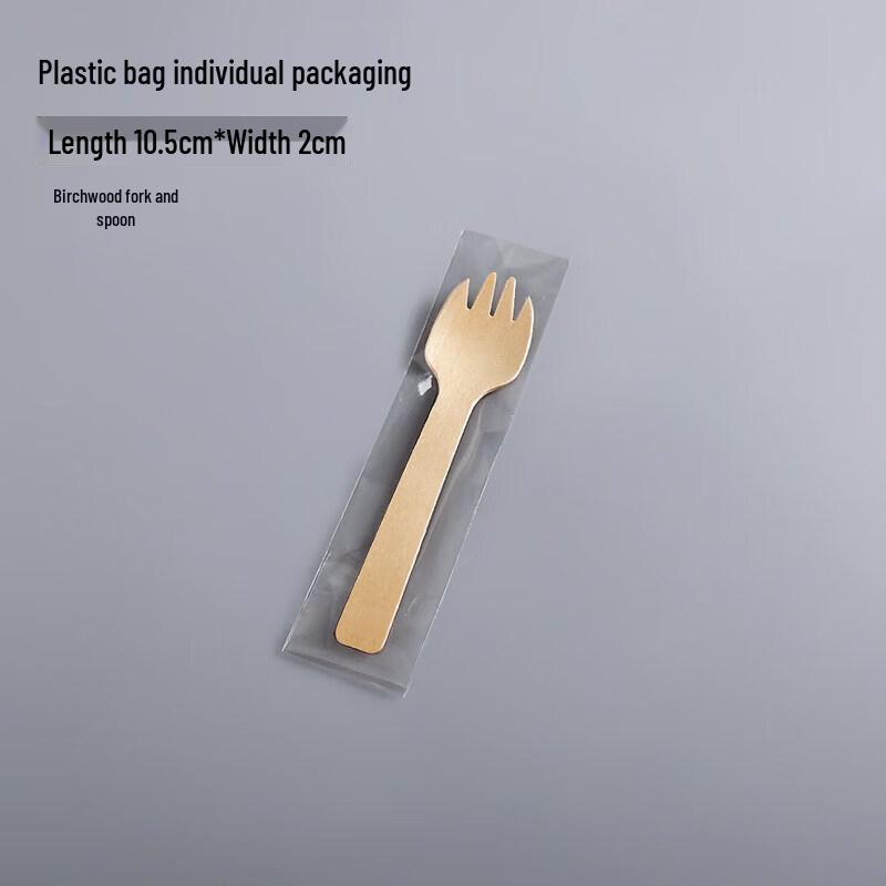 Small Biodegradable Disposable Wooden Spoon