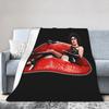 Frank N Furter Horror Movie Blanket The Rocky Horror Picture Show Flannel Warm Throw Blanket For Bedding Lounge Autumn/Winter