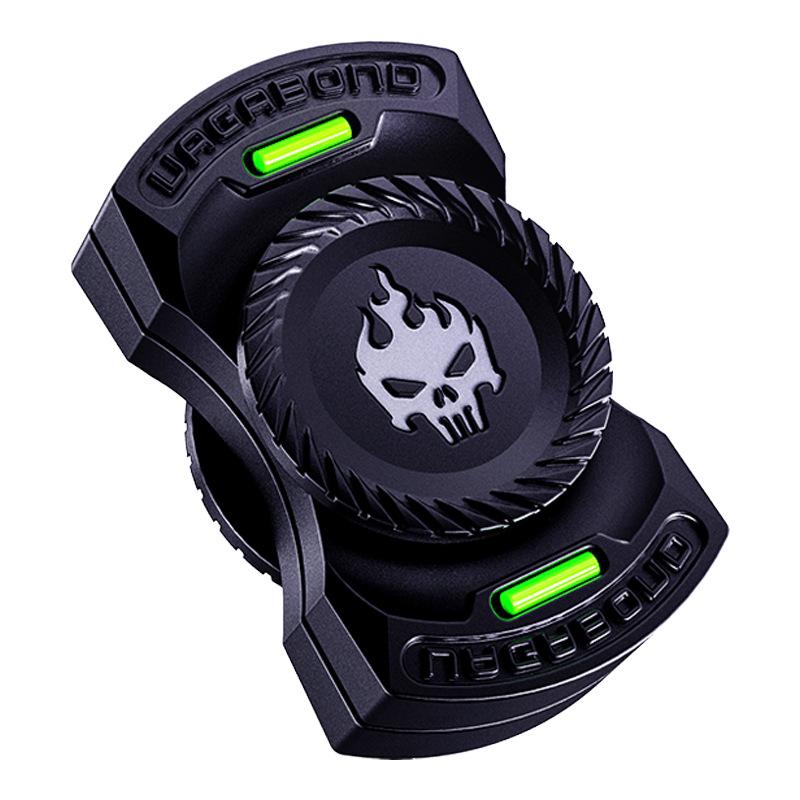 Fun 3-In-1 Game Edc Fidget Toys  Skeleton Ghost Fidget Spinner Alloy Fidget Slider Stress Release Toy Sound Coin Toy