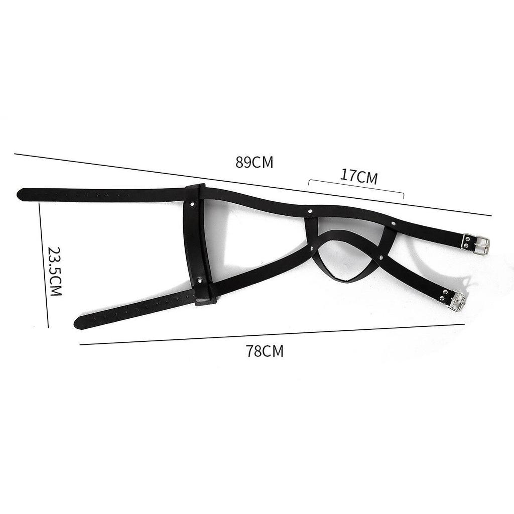 BDSM Erotic Hoods Bondage Leather Straps Adult Sex Toys Extreme Sex Slave Mouth Gag Torture Sex Furniture Erotic