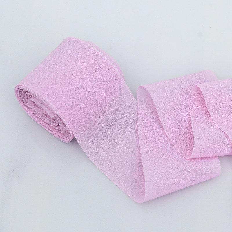 4cm Snow Textile Ribbon Transparent Mesh Ribbon Headdress Hair Band Bow Material Colorful Ribbon Ribbon Wedding Gift Ribbon Bow DIY Flower Handmade
