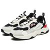 New FILA Rayflide Wear Resistant And Lightweight Low Top Casual Shoes Men's Black White F12M242121FBS