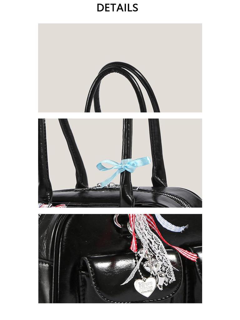 Versatile Boston Tote Shoulder Bag - Underarm Carry
