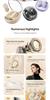 M150 Mini Noise-Cancelling Invisible Bluetooth Earbuds - Cute, Comfortable, and Truly Painless Long-Wear In-Ear Design