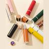 10ml Lambskin Leather Perfume Atomizer with Glass Vial, Refillable Luxury Travel Spray Bottle Leak-Proof Design