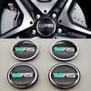 cycr3 4pcs 56mm 60mm Car Wheel Center Hub Cap Rim Cover VRS Logo Emblem Sticker For Skoda Octavia Fabia Kamiq Kapoq Kodiaq Rapid SCALA