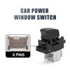 X Autohaux Auto Electric Power Window Master Switch 254110V000 for Nissan Sunny 1998-2001 Passenger Side Console Car Accessories