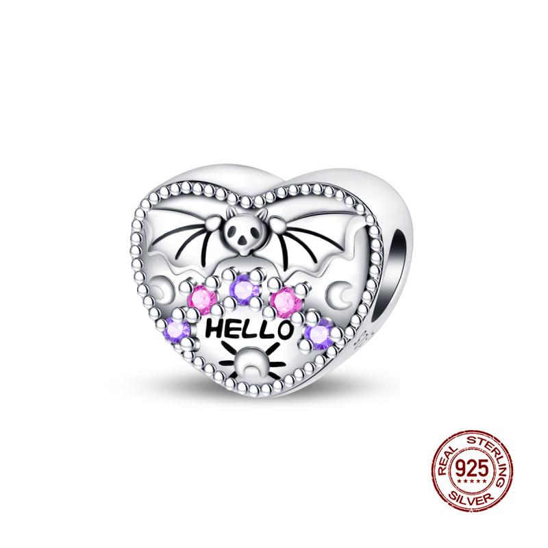 

Оригинальные подвески Медная серия Хэллоуина и Подвеска-летающая ведьма Подходят для оригинального браслета 3 мм для женщин DIY ювелирные изделия Подарки