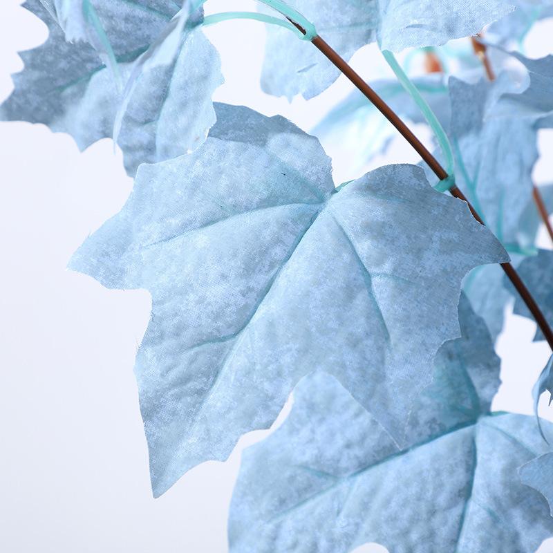 Simulation Leaves Wedding Decoration Bundle Maple Leaf Wedding Simulation Flowers Suspended Ceiling Road Flower Simulation Plants