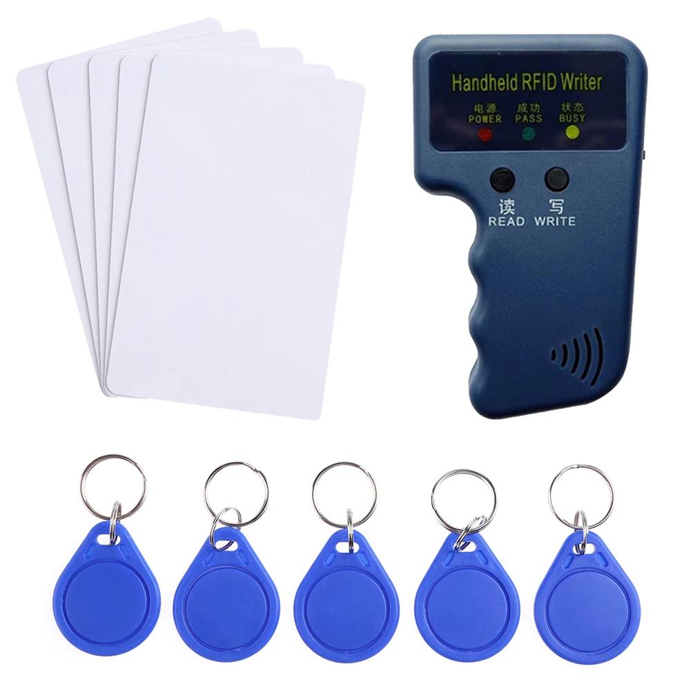 Professional 125KHz RFID Copier Portable ID Reader Writer Access Control Card Duplicator Cloner Encryption Device